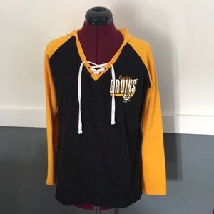 EUC Boston Bruins Long-sleeve Hoodie Sz L